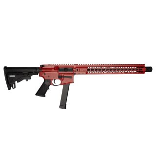 BM-9 Rifle 9mm Forged Receiver 16" Barrel Adjustable Standard Stock 15" U-lok Rail Mini Can