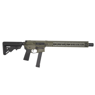 BM-9 Rifle 9mm Forged Receiver 16" Barrel B5 Bravo Stock TYPE 23 P-GRIP 15" M-LOK Rail Mini Can