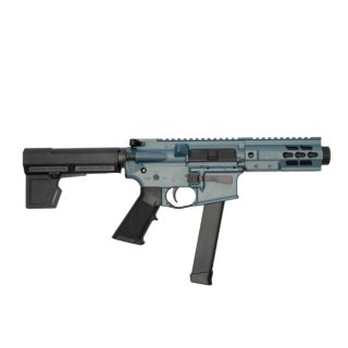 BM-9 Pistol 9mm Forged Receiver 5.5" Barrel KAK M2 Blade 5" U-lok Rail Mini Can