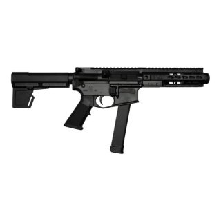 BM-9 Pistol 9mm Forged Receiver 7.5" Barrel KAK M2 Blade 7" U-lok Rail Mini Can