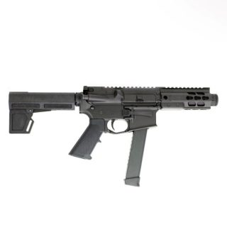 BM-9 Pistol 9mm Forged Receiver 5.5" Barrel KAK M2 Blade 5" U-lok Rail Mini Can