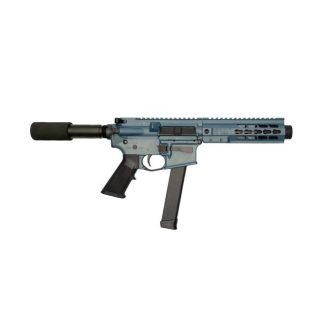 BM-9 Pistol 9mm Forged Receiver 7.5" Barrel Padded Pistol Buffer Tube 7" U-lok Rail Mini Can